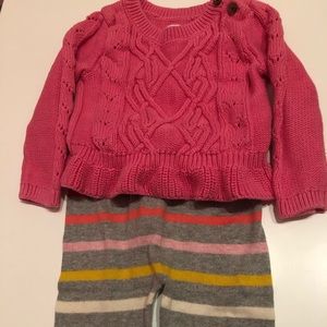 Super cute and cozy GAP knit outfit